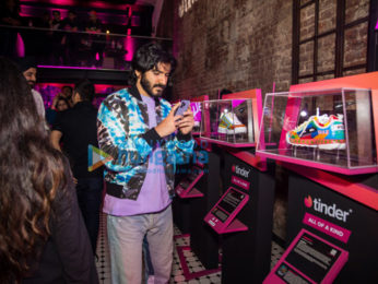 Photos: Harsh Varrdhan Kapoor unveils sneaker collection at Tinder India x Fila India event at Cafe Panama in Mumbai