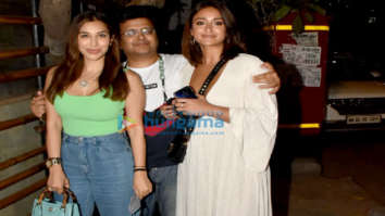 Photos: Ileana D’Cruz, Sophie Choudry and Tanuj Garg step out for dinner at House of Mandarin in Bandra