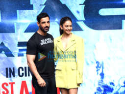 Photos: John Abraham, Rakul Preet Singh, and Jacqueline Fernandez strike a pose at the trailer launch of Attack