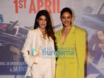 Photos: John Abraham, Rakul Preet Singh, and Jacqueline Fernandez strike a pose at the trailer launch of Attack