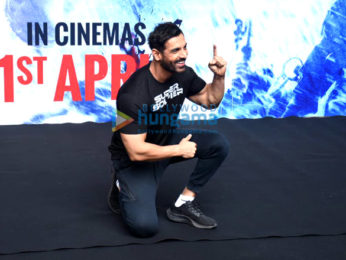 Photos: John Abraham, Rakul Preet Singh, and Jacqueline Fernandez strike a pose at the trailer launch of Attack