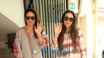 Photos: Kareena Kapoor Khan and Karisma Kapoor wave to the paparazzi as they get spotted in town