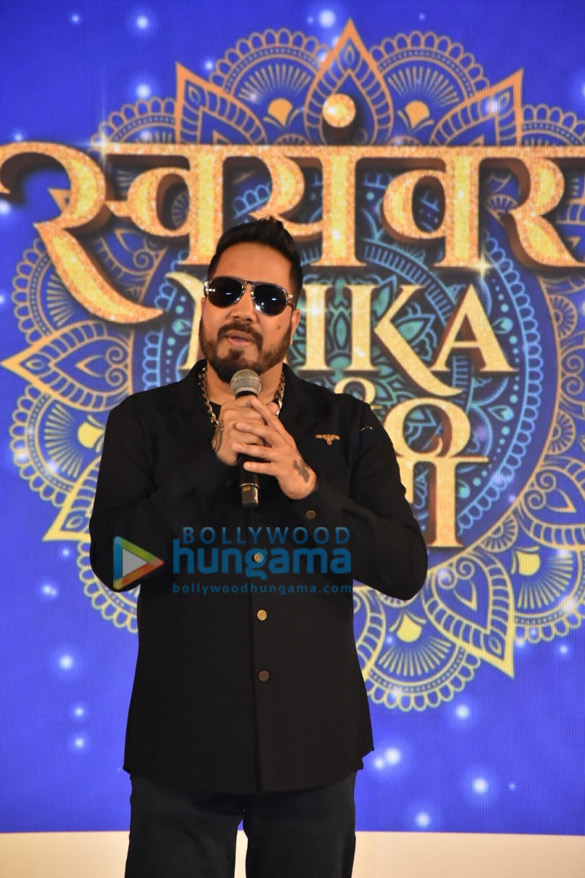 photos mika singh at the launch of his show swayamvar mika di vohti in delhi 5