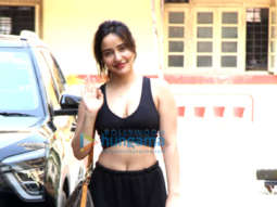 Photos: Neha Sharma keeps it casual in all black as she steps out of  the gym in Bandra