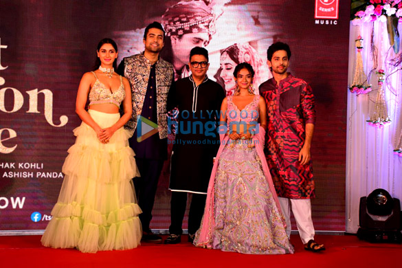 photos nikita dutta anushka sen himansh kohli jubin nautiyal and others snapped at the launch of the music album mast nazron se 1