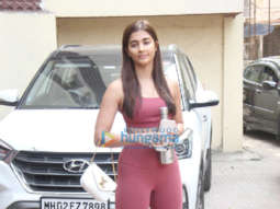 Photos: Pooja Hegde snapped outside her Pilates class