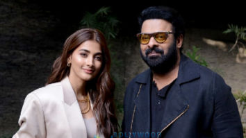 Photos: Prabhas and Pooja Hegde snapped promoting their film Radhe Shyam in Delhi