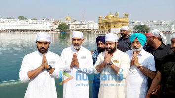 Photos: RRR team S. S. Rajamouli, Ram Charan and Jr. NTR visit Golden Temple to seek blessings ahead of film’s release