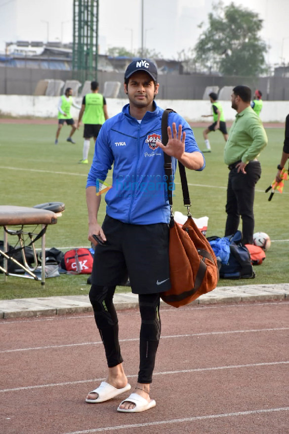 photos ranbir kapoor abhishek bachchan abhimanyu dassani play a game of football on sunday 3