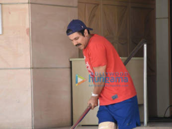 Photos: Randeep Hooda gets discharged from Ambani hospital