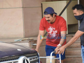 Photos: Randeep Hooda gets discharged from Ambani hospital