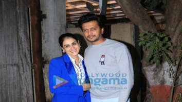 Photos: Riteish Deshmukh and wife Genelia D’Souza snapped in Juhu