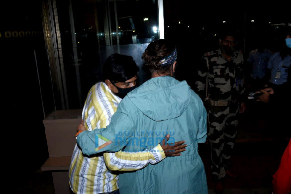 photos shah rukh khan deepika padukone john abraham leave for spain for the shoot of pathaan sohail khan snapped at the mumbai airport 1
