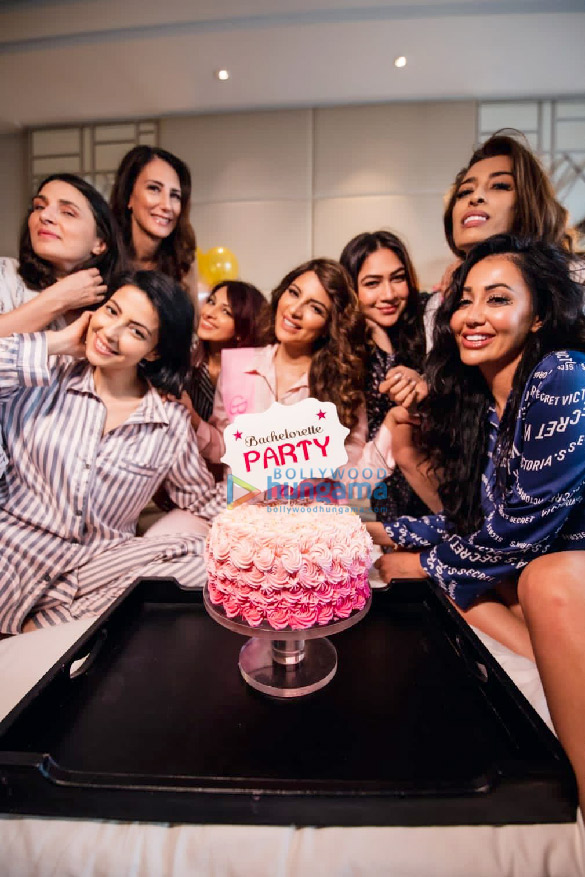 photos shama sikander glams up with her girlfriends for her bachelorette 2