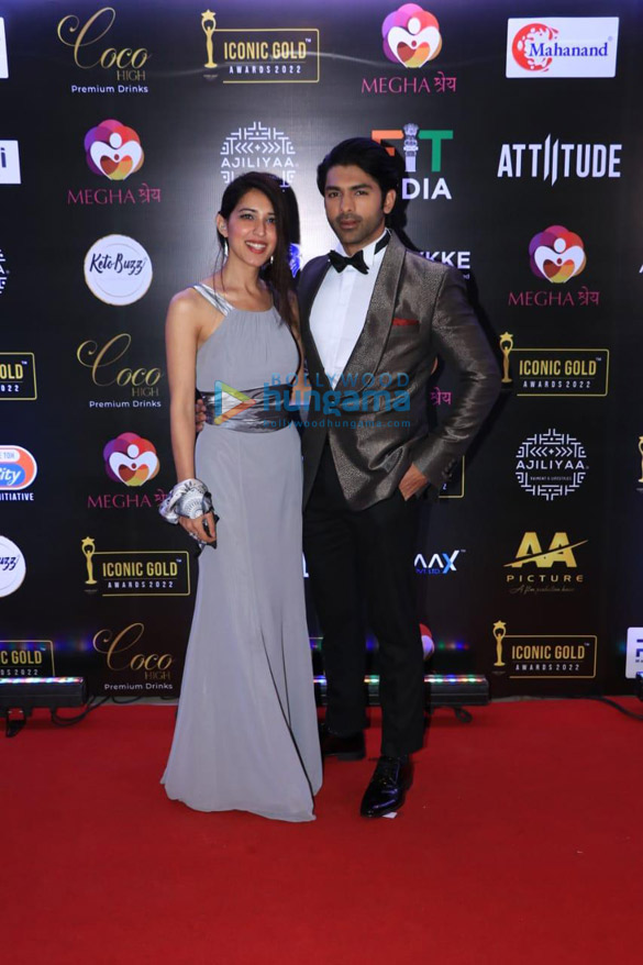 photos sharvari wagh sharib hashmi and other celebs grace the red carpet event of iconic gold awards 2022 12