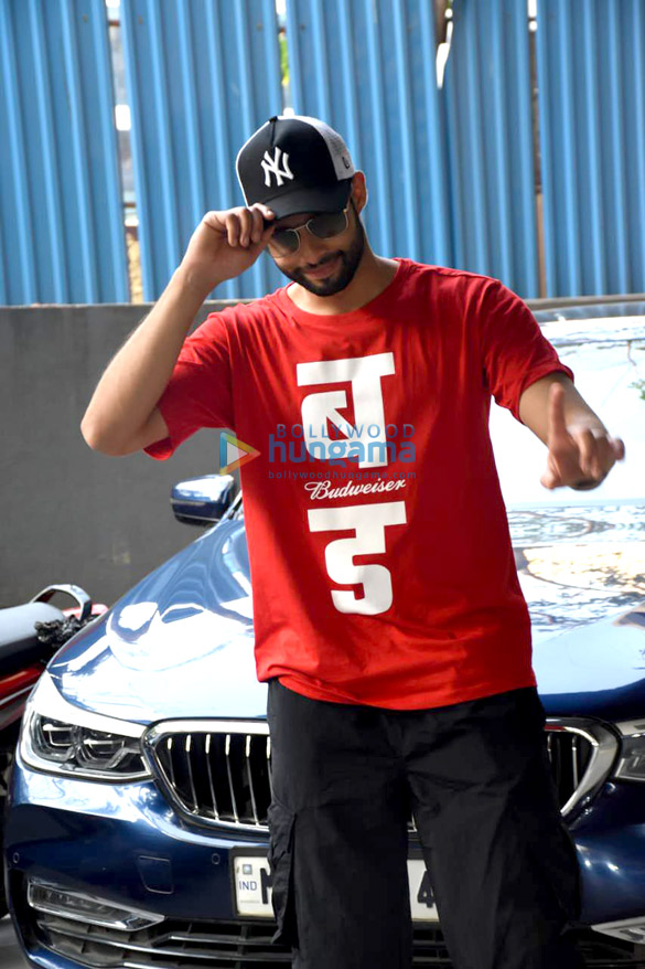 photos siddhant chaturvedi looks cool in a red and black outfit as he gets snapped outside piyush dance class 3