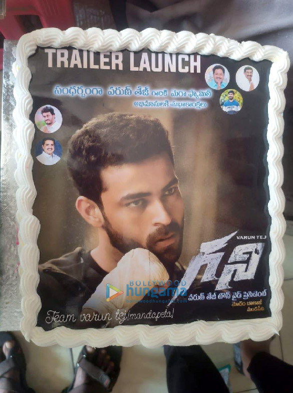 photos south superstar varun tejs fans promote ghani after the trailer launch1 6
