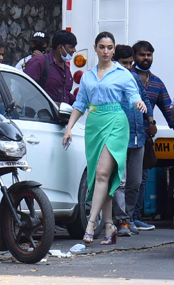 photos tamannaah bhatia snapped at the shoot location of her new project 3