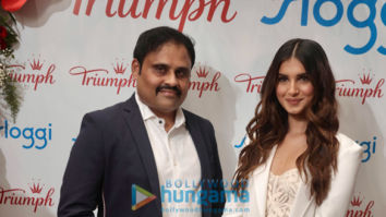 Photos: Tara Sutaria opts for an all-white outfit for the inauguration of Triumph’s Store in Navi Mumbai