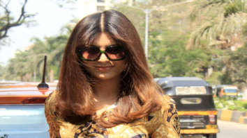 Photos: Urvashi Rautela steps out in a printed outfit in Juhu