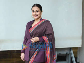 Photos: Vidya Balan snapped during the promotions of Jalsa