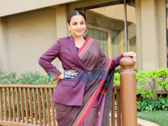 Photos: Vidya Balan snapped during the promotions of Jalsa