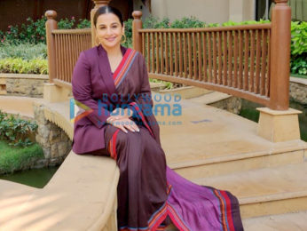 Photos: Vidya Balan snapped during the promotions of Jalsa
