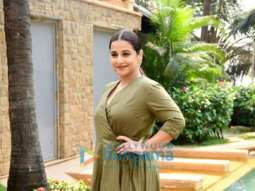Photos: Vidya Balan spotted promoting her film Jalsa at JW Marriott, Juhu