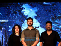 Photos: Vijay Deverakonda, Charmy Kaur and Puri Jagannadh announce their film JGM in Mumbai