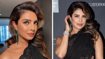 Priyanka Chopra exudes ‘desi girl’ vibes in sexy black saree to host pre-Oscar event