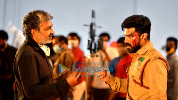 On The Sets Of The Movie RRR
