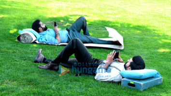 On The Sets Of The Movie RRR