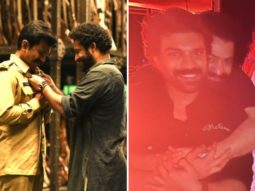 RRR star Jr. NTR shares a picture from co-star Ram Charan’s birthday bash after smashing opening at the box office