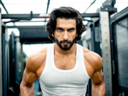 Ranveer Singh flaunts his beefed-up physique while working out; shares pictures