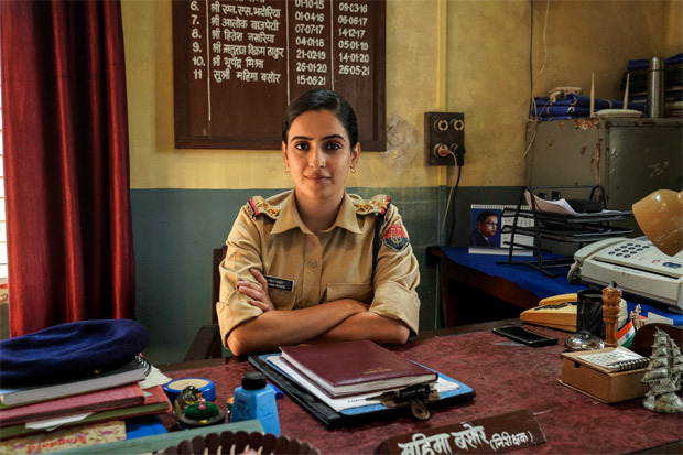 Sanya Malhotra dons cop avatar for Netflix film Kathal, first look unveiled
