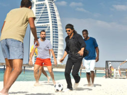 Shah Rukh Khan gets a call from daughter Suhana, dances and dabs on the streets of Dubai; watch