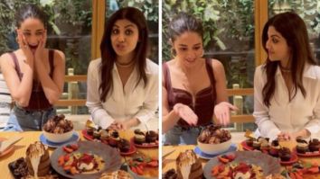 Shilpa Shetty enjoys Sunday binge-eating with special guests Ananya Panday and Chunky Pandey, watch video
