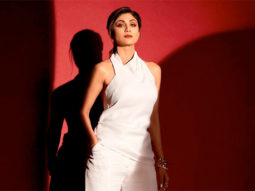 Shilpa Shetty serves major power dressing goals in white halter-neck top and wide-legged pants worth Rs. 39,052