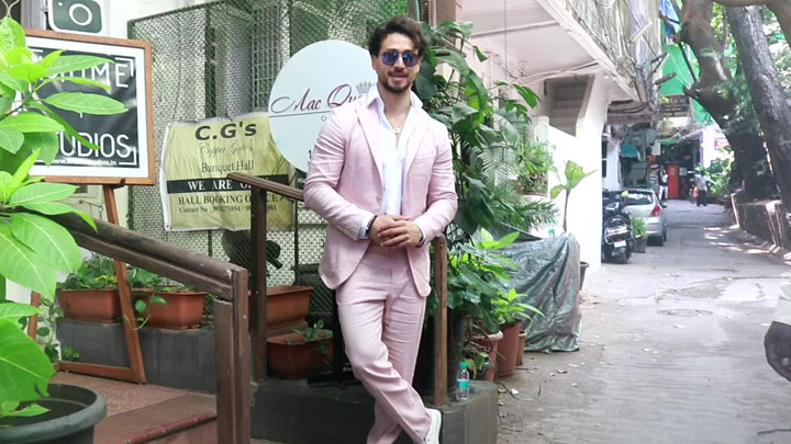 Spotted: Tiger Shroff post shooting in Bandra, Mumbai