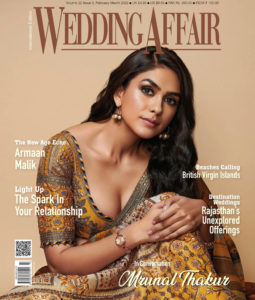 Mrunal Thakur On The Covers Of Wedding Affair