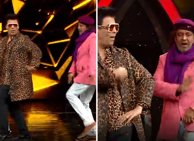 Karan Johar and Mithun Chakraborty hilariously match steps to the song Dola Re Dola; watch
