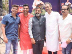 Aaditya Thackeray, Sonu Nigam, Hariharan, Shaan and others snapped at Ustad Ghulam Mustafa Khan Chowk at Carter Road, Bandra