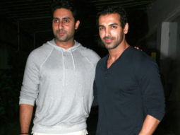Abhishek Bachchan reveals his Dhoom co-star John Abraham taught him to ride a bike; says John’s motivation technique made him gain 7 kgs