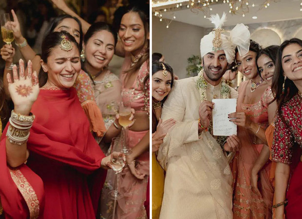 Alia Bhatt is all smiles as she is surrounded by her bridesmaids in unseen pictures from her wedding with Ranbir Kapoor
