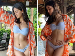 Ananya Panday sets the internet on fire with throwback bikini photos from Gehraiyaan shoot days, see pics 