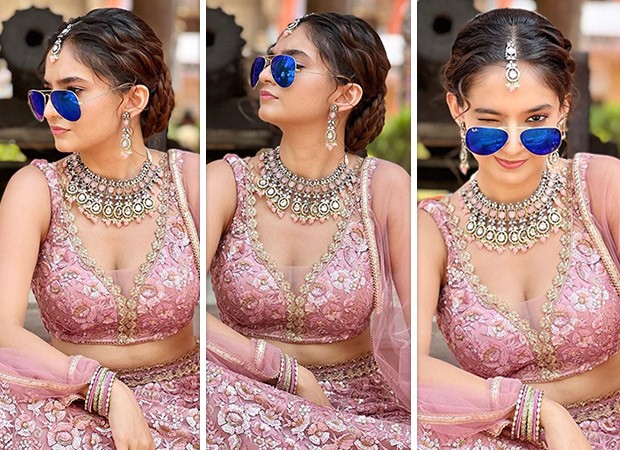 Hot Porn Video Of Indian Actress In Balveer Anushka - Anushka Sen flaunts her bedazzling side in pastel pink embellished lehenga  : Bollywood News - Bollywood Hungama