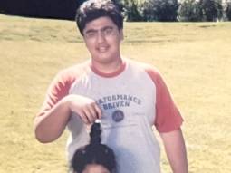 Arjun Kapoor pulls Janhvi Kapoor’s ponytail in this unseen childhood photograph