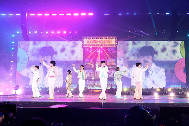 BTS announce new album on last day of Las Vegas concert; 200,000 fans attend Permission To Dance stadium shows 