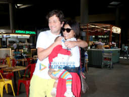 Photos: Shriya Saran and Sonu Sood snapped at the airport