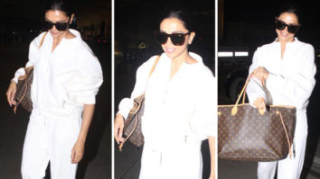 Deepika Padukone opts for monotone sweatsuit but we want to add her Rs. 2.25 lakh Louis Vuitton monogram tote in our collection